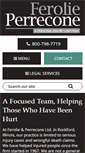 Mobile Screenshot of ferolieperrecone.com