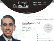 Tablet Screenshot of ferolieperrecone.com